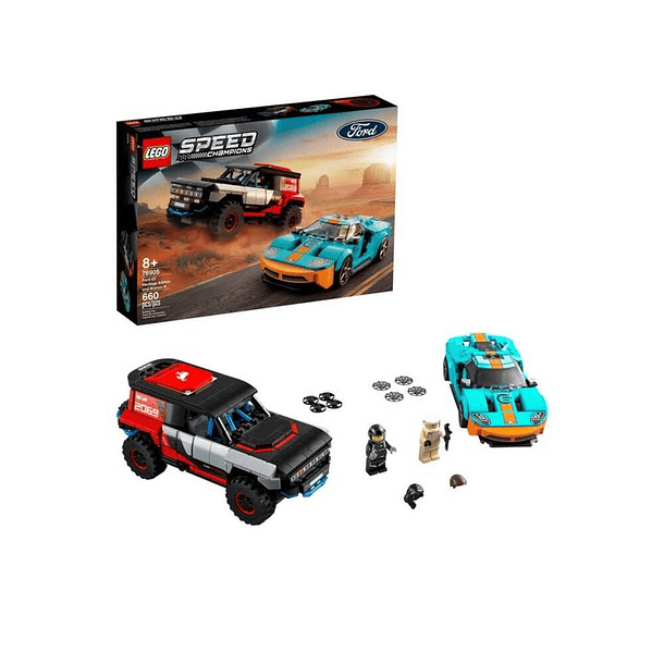 Lego Speed Champions - Ford GT Heritage Edition Y Bronco R 3