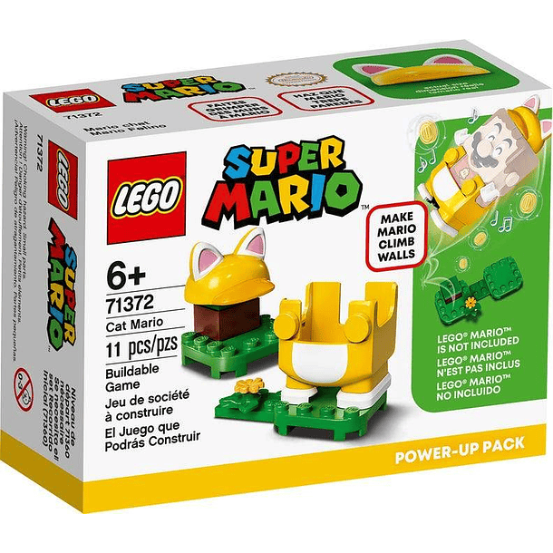 Pack Potenciador: Mario Felino De Lego Super Mario 1