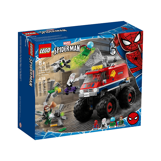Lego Super Heroes - Monster Truck De Spiderman Vs Mysterio 1