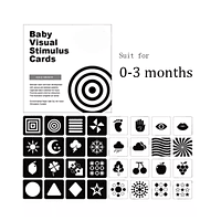 Tarjeta Estimulacion Visual Temprana Bebe 0 a 3 meses