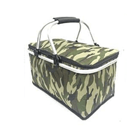 Bolso Termico Plegable Camuflaje Cooler Canasta Picnic