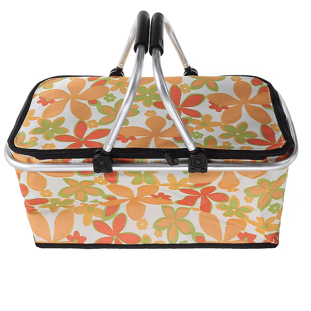 Bolso Termico Plegable Astromelias Cooler Canasta Picnic 1