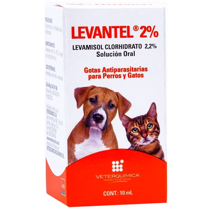 Levantel Antiparasitario En Gotas 10Ml