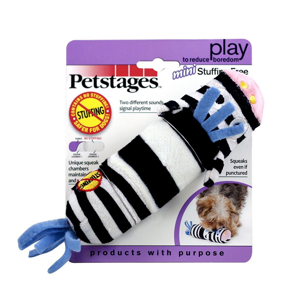 Mini Stuffing Free Zebra