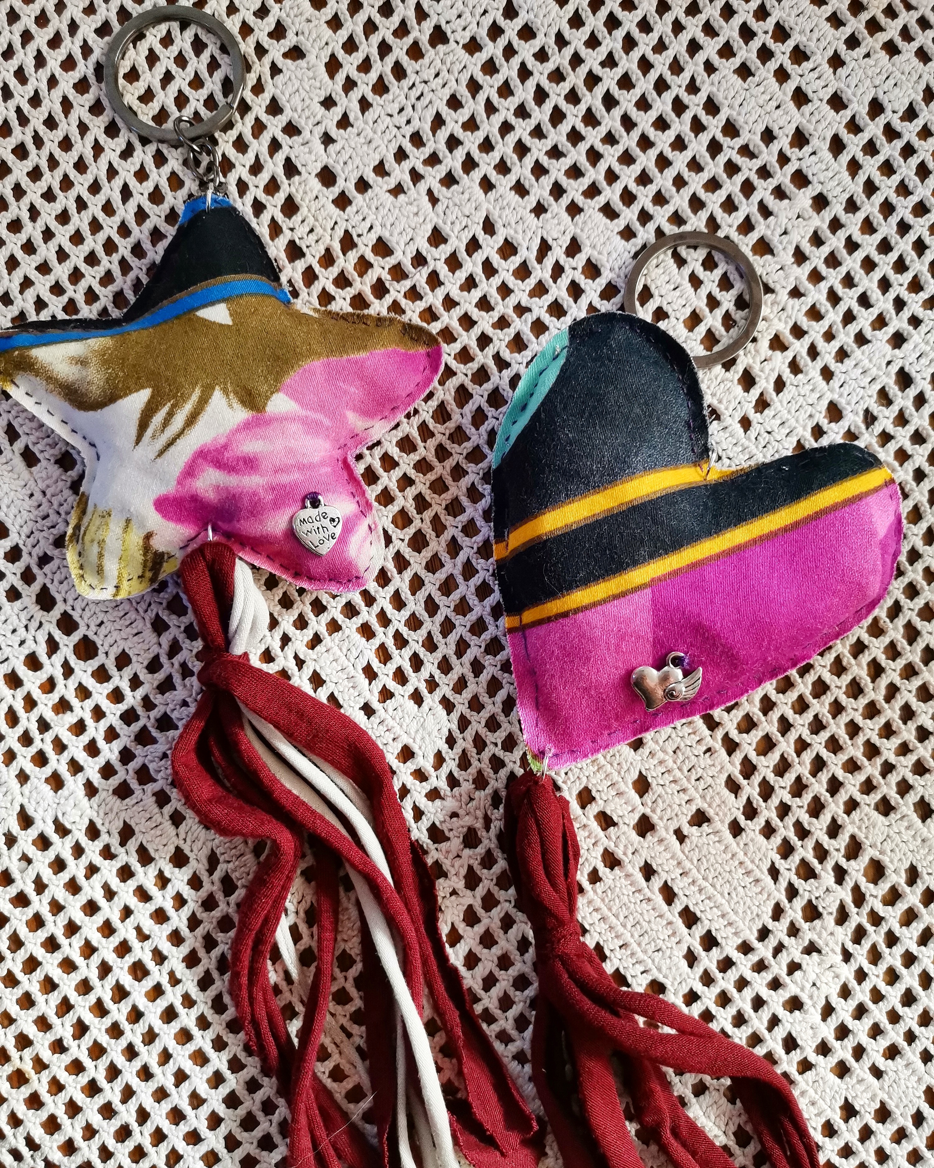 Llaveros Upcycling