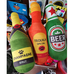 Peluche Interactivo Botellas de celebración para Mascotas 