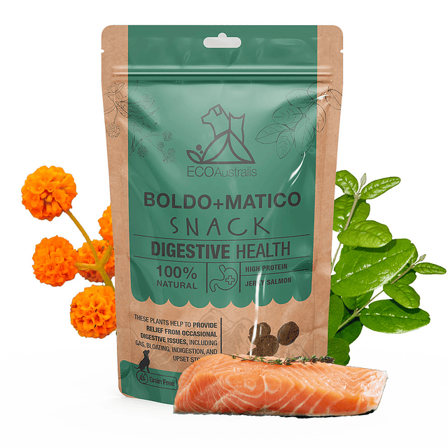 Snack Digestivo y Hepático Boldo con Matico Eco Australis 80gr  