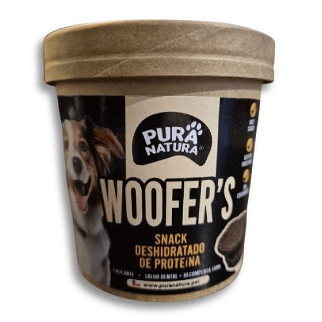 Woofer’s Snack de Proteína para Perros 80 gr.