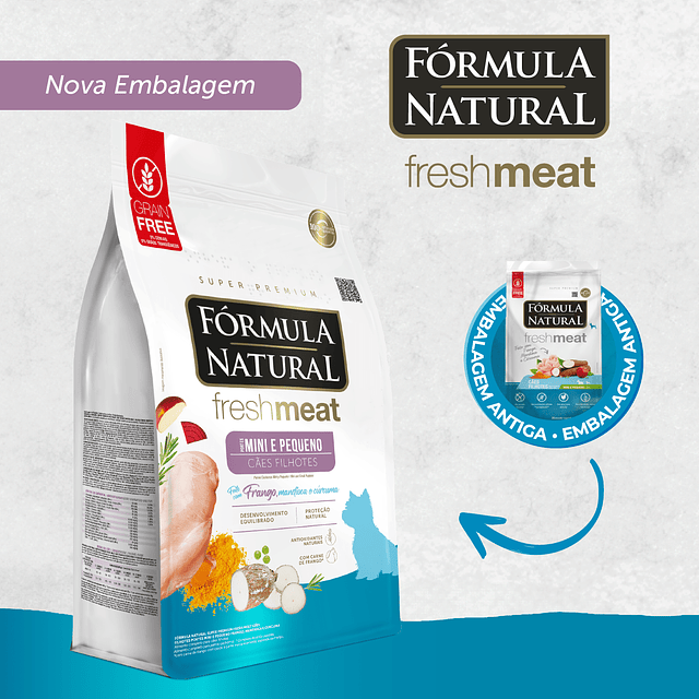 Fórmula Natural Fresh Meat Perros Adultos Tamaño Mini y Pequeño Variedades 