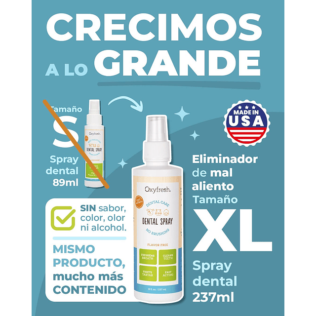 Spray Dental Oxyfresh 237 ml.