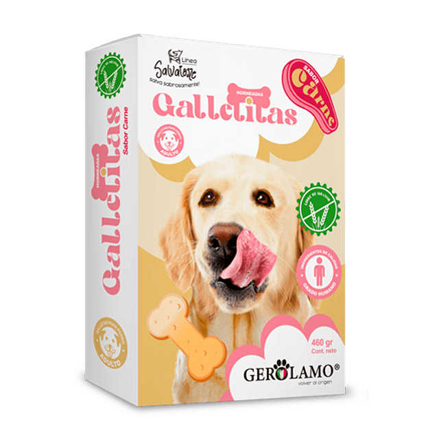 Gerolamo Salvatore Galletas Perro Variedades GF 460 gr. 