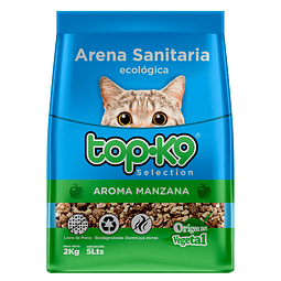 Arena Sanitaria Ecológica Aroma Manzana 2 kg. 