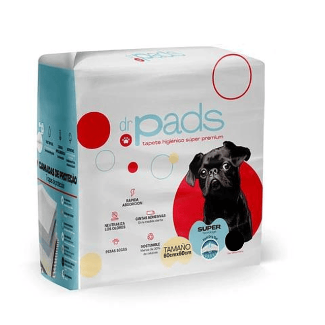 Sabanillas Dr. Pads 7 unidades de 60 x 60 cm