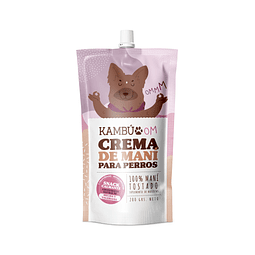 Crema de Maní Om Snack Calmante para Perros 200 gr. 