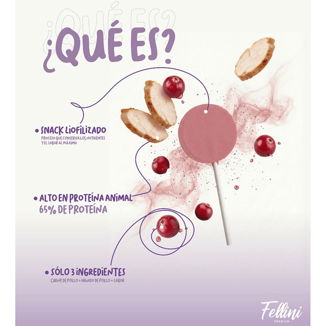 Lollipop Snack Liofilizado Variedades