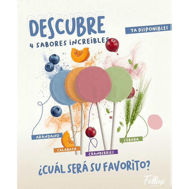 Lollipop Snack Liofilizado Variedades