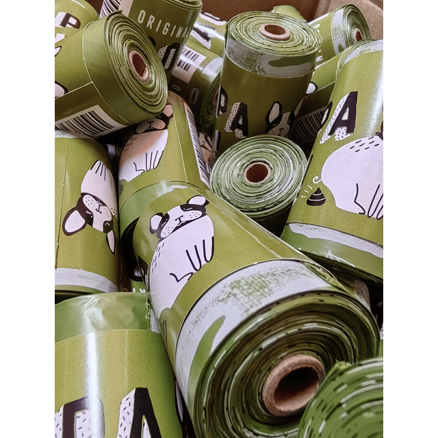 1 Rollo de Bolsas Sanitarias Ecológicas