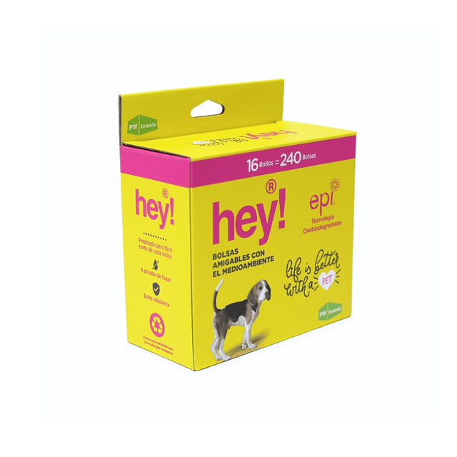 Caja de 16 Bolsas Sanitarias Amigables con el Medio Ambiente