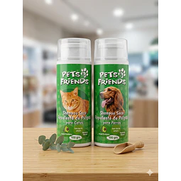 Shampoo Seco Repelente para Mascotas 100 gr. 