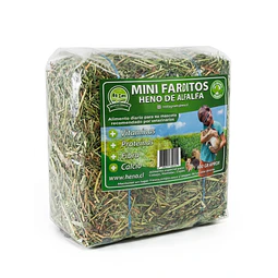 Mini Farditos Heno de Alfalfa 600 gr. 
