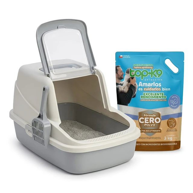 Arena Sanitaria Selection Tapioca Aglutinante para Gatos Alérgicos 3 Kg. 