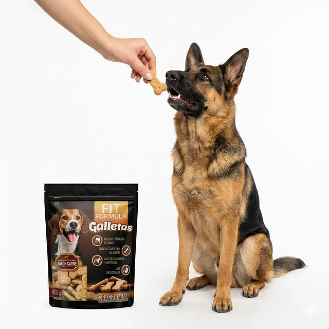 Galletas para Perros Sabor Carne 400gr.