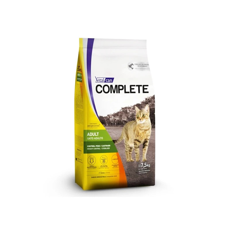 Vitalcan Complete Gato Castrado Control Peso Variedades