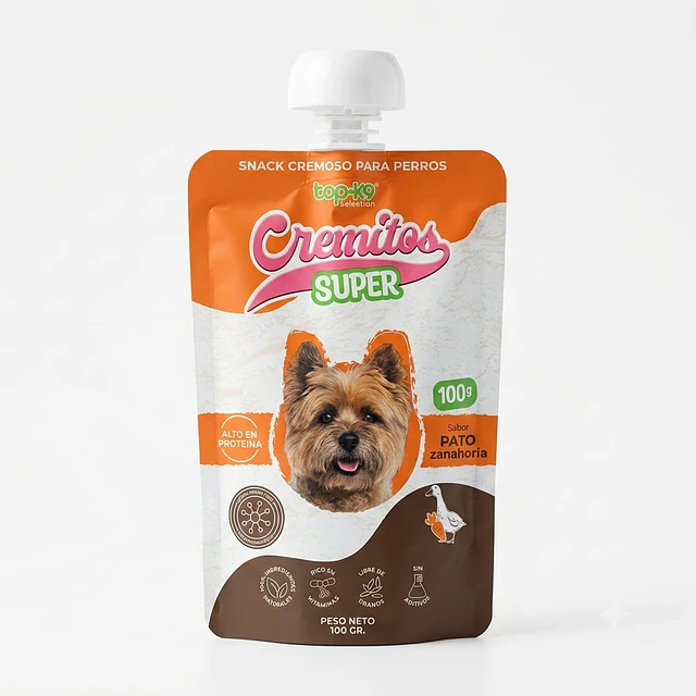 Cremitos Súper Snack Cremoso para Perros 100gr Variedades