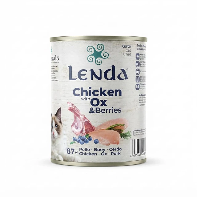 Lenda Paté Húmedo Completo & Balanceado para Gatos 400g Variedades