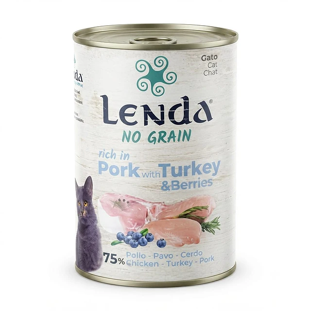 Lenda Paté Húmedo Completo & Balanceado para Gatos 400g Variedades
