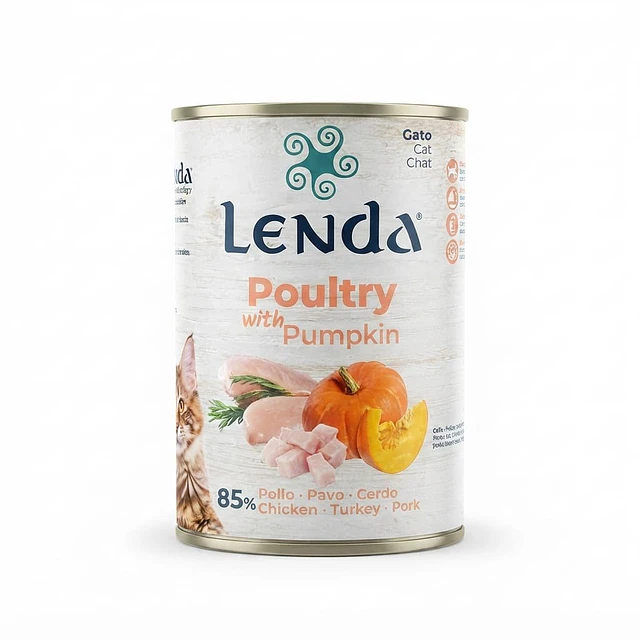 Lenda Paté Húmedo Completo & Balanceado para Gatos 400g Variedades