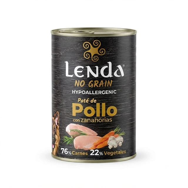 Lenda Paté Húmedo Completo & Balanceado para Perros 400g Variedades