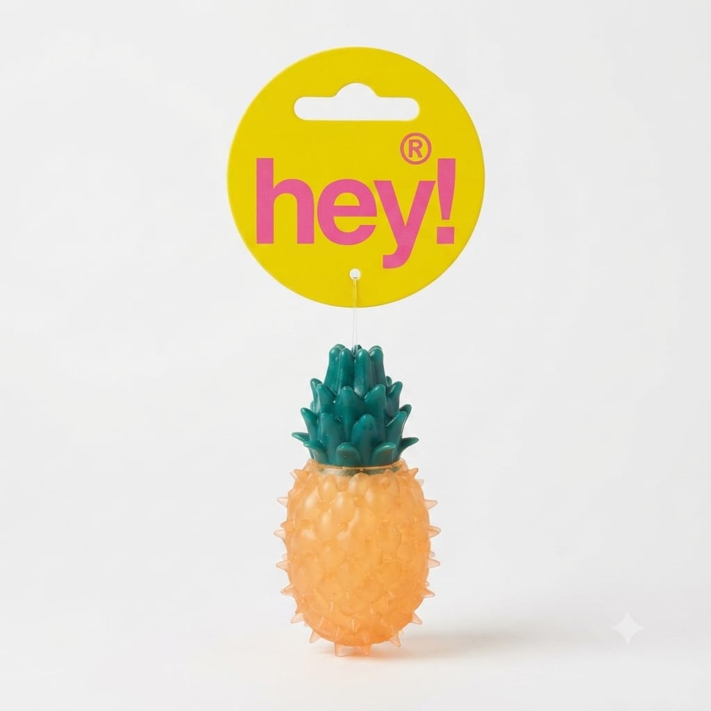 Hey! Piña Refrescante Juguete Limpia Dientes
