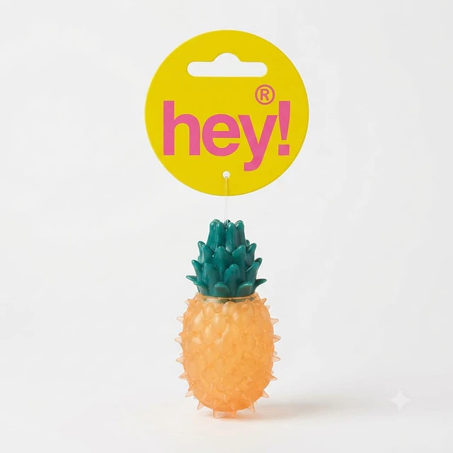 Hey! Piña Refrescante Juguete Limpia Dientes