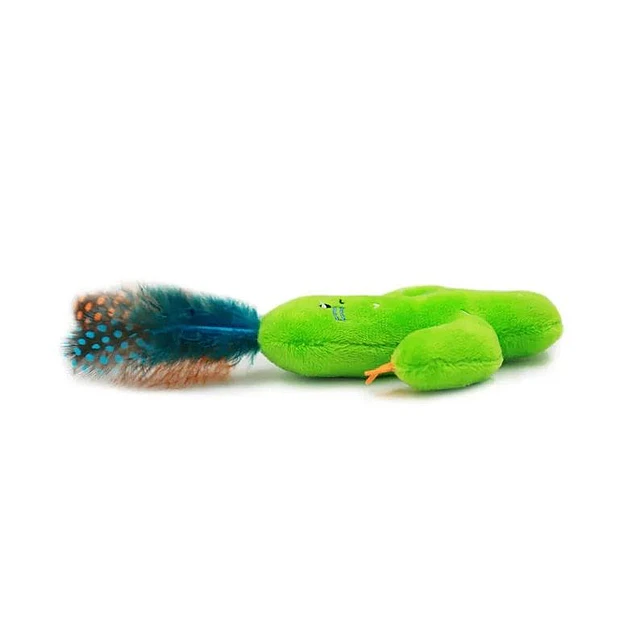Hey! Juguete Cactus con Plumas para Gatos 
