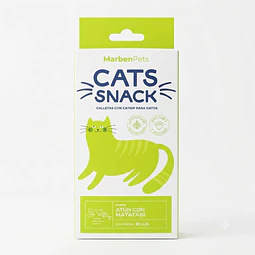 Galletas con Catnip & Matatabi para Gatos 80g