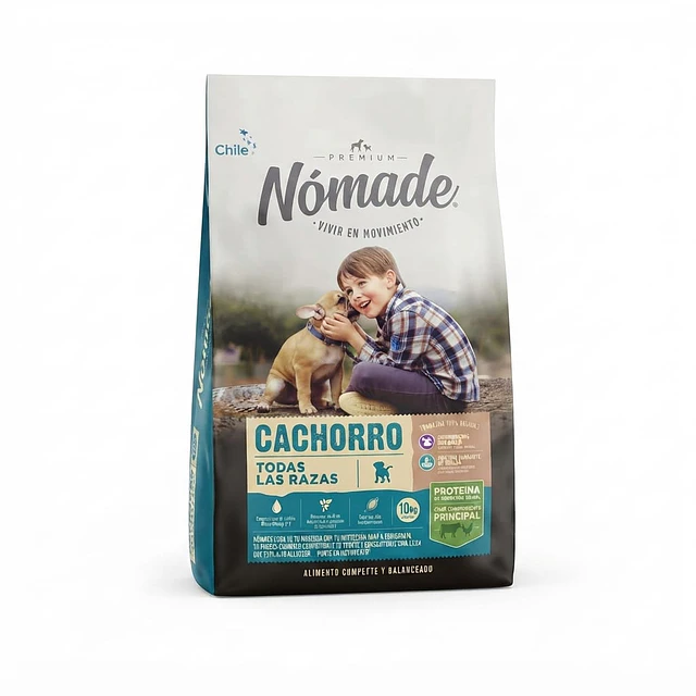 Nómade Alimento Perro Cachorro y Hembras Lactantes 10 kg