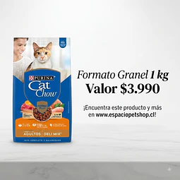 Cat Chow Adultos Deli Mix 1 kg. Granel