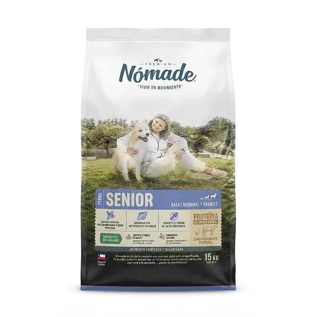 Nómade Perro Senior (Razas Medianas & Grandes) 15 kg 