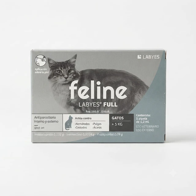 Feline Labyes Antiparasitario Doble Función Variedades