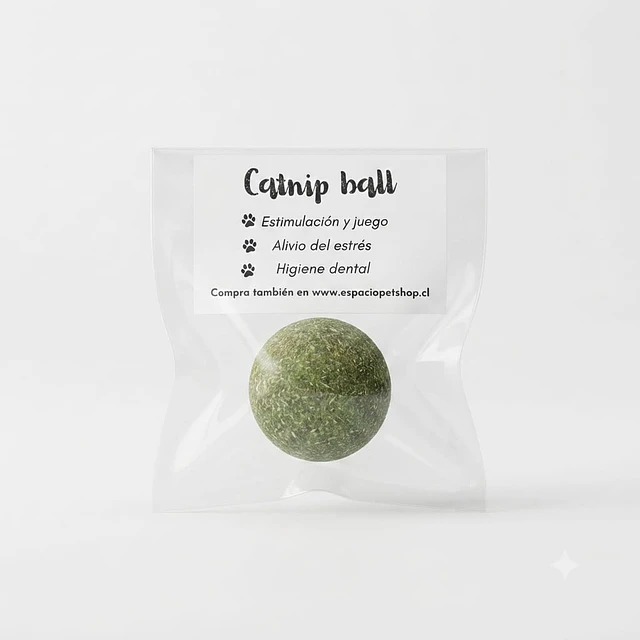 Catnip Ball para Gatos Estimulación & Juego