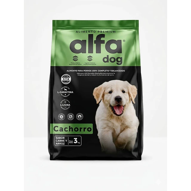 Alfa Dog Premium Perro Cachorro 3 kg