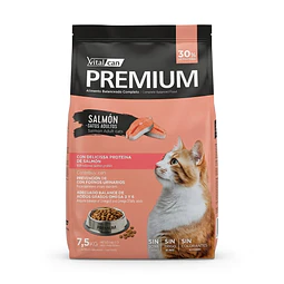 Vitalcan Premium Gato Adulto Salmón Variedades