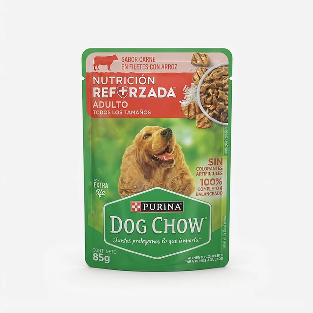 Dog Chow Pouch para Perros Variedades 100gr.
