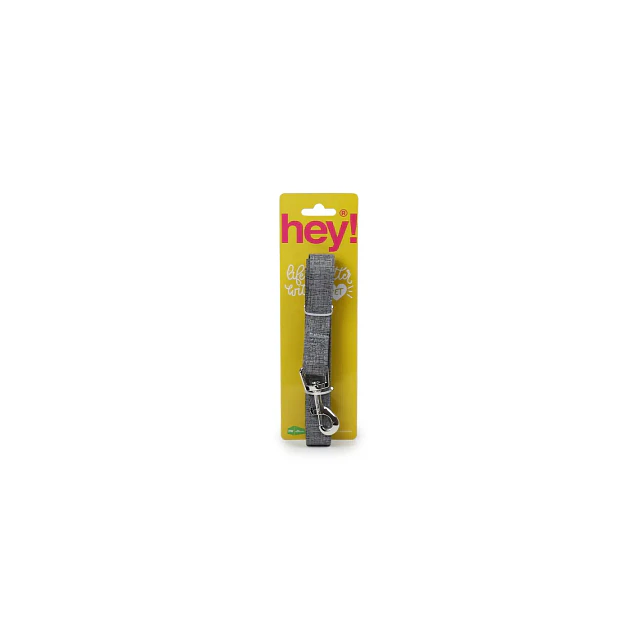 Hey Correa de Botella Reciclada Gris Grafito 120 cm.