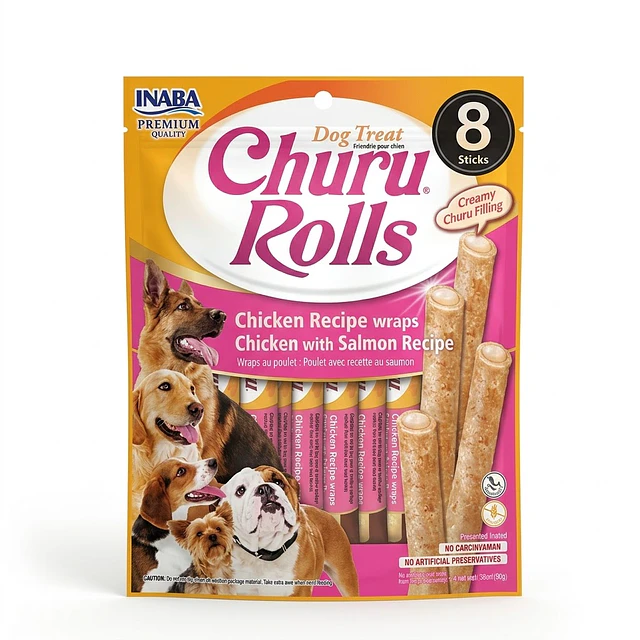 Churu Rolls para Perros 8 Sticks Variedades