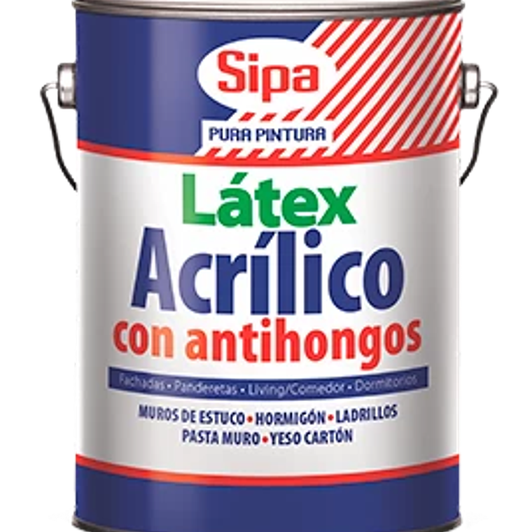 Látex Acrílico Antihongos 1 GL SIPA 1