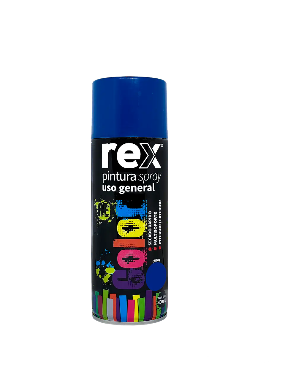 Rex Pintura Spray Acrílica, Azul, 400 ml 1