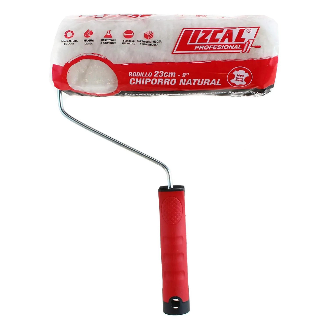 RODILLO CHIPORRO NATURAL LIZCAL 18 CM 1