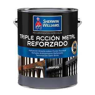 TRIPLE ACCION METAL REFORZADO NEGRO GL